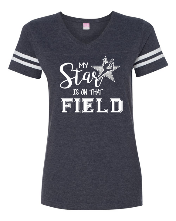 Football Tee - My Star is on that Field
