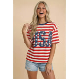 Patriot Pride 250th Anniversary Tee- R/W/B