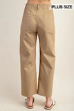 Ankle Skimmer Wide Leg Pants