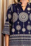 Boho Spirit Metallic Embroidered Blouse