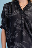 Daydream Doodle Dolman Sleeve Blouse