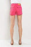 Raw Hem Utility Shorts - French Pink