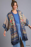 The Dahlia Boho Tapestry Kimono