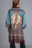 The Dahlia Boho Tapestry Kimono