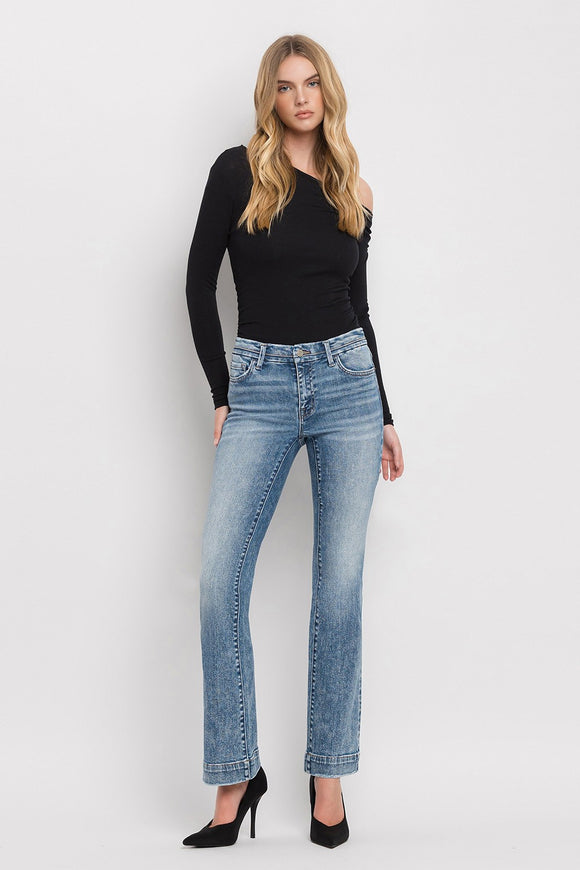 Miranda Wide Leg Denim - Medium Wash