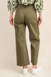 Ankle Skimmer Wide Leg Pants