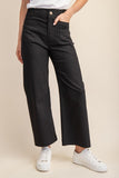 Ankle Skimmer Wide Leg Pants