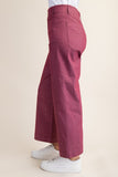 Ankle Skimmer Wide Leg Pants