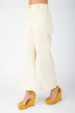 Ankle Skimmer Wide Leg Pants