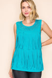 Dakota Desert Wild Fringe Tank