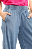 Harbor Breeze Chambray Pants- Lt Denim