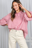 Classic Picnic Striped Blouse