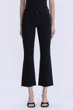 Tessa City Chic Cropped Denim - Black