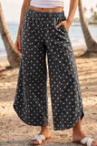 Tulip Hem Wide Leg Pants