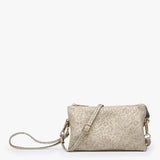 Riley Three Compartment Crossbody/Wristlet - Many Colors
