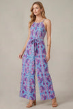 Coastal Kaleidoscope Wide Leg Jumpsuit