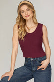 Tessa Cozy-Knit Sweater Tank