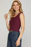 Tessa Cozy-Knit Sweater Tank