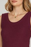 Tessa Cozy-Knit Sweater Tank
