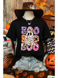 Stacked Boo, Hippie Ghost Graphic Tee