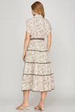 Camille Afternoon Tea Midi Dress