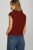 Elle Sparkle Bow Sweater Top