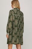 Sandara Paisley Tunic Dress