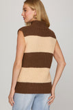 Nora Toasted Striped Sweater Vest