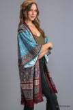 The Dahlia Boho Tapestry Kimono