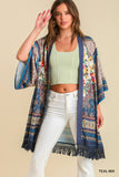 The Dahlia Boho Tapestry Kimono