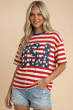 Patriot Pride 250th Anniversary Tee- R/W/B