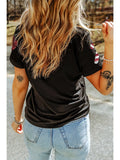 Christmas Essentials Sequin Graphic Crewneck Tee