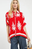 Artisan Scroll Print Shirt