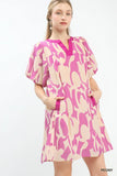 Abstract Elegance Dress