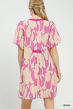 Abstract Elegance Dress