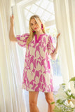 Abstract Elegance Dress