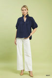 Everly Textured Top