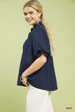 Everly Textured Top