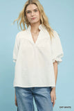 Everly Textured Top