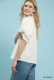 Everly Textured Top