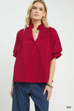 Everly Textured Top