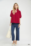 Everly Textured Top