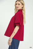 Everly Textured Top