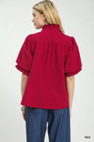 Everly Textured Top