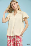 Whisper Ruffle Blouse