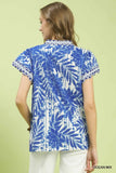 Island Breeze Flutter Sleeve Top