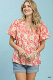 Garden Grace Floral Top