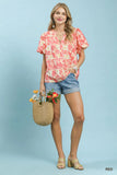 Garden Grace Floral Top