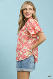 Garden Grace Floral Top