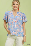 Garden Grace Floral Top